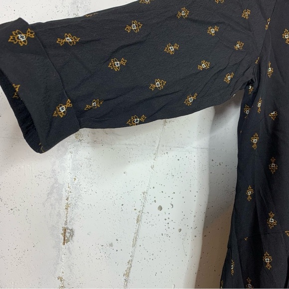 Garnet Hill Drop Waist V Neck Spring Dress Size 10 - Picture 7 of 8